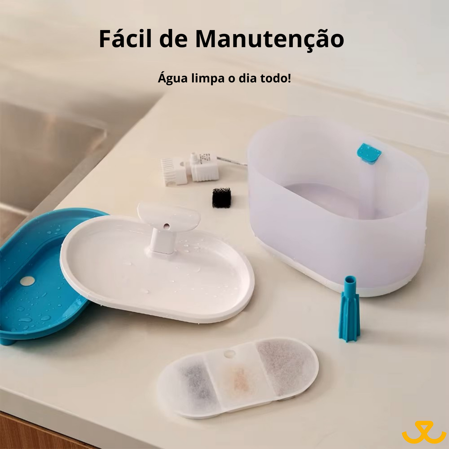 Bebedouro Fonte Eletrônico - Kit com Sensor de Aproximação e Filtros Extras