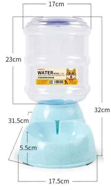Bebedouro Automático para Cães e Gatos - 3,8 litros
