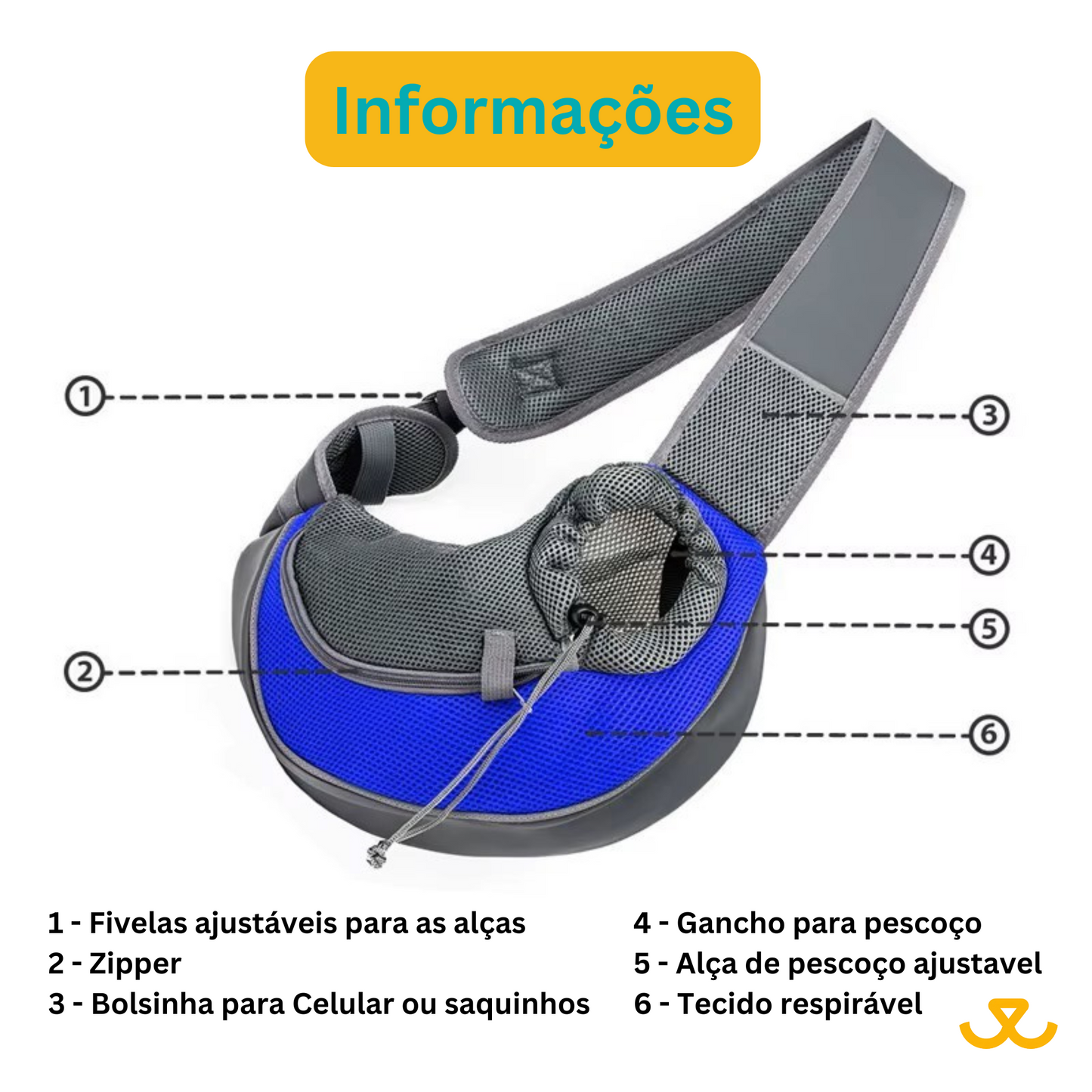Bolsa Transversal para Transporte