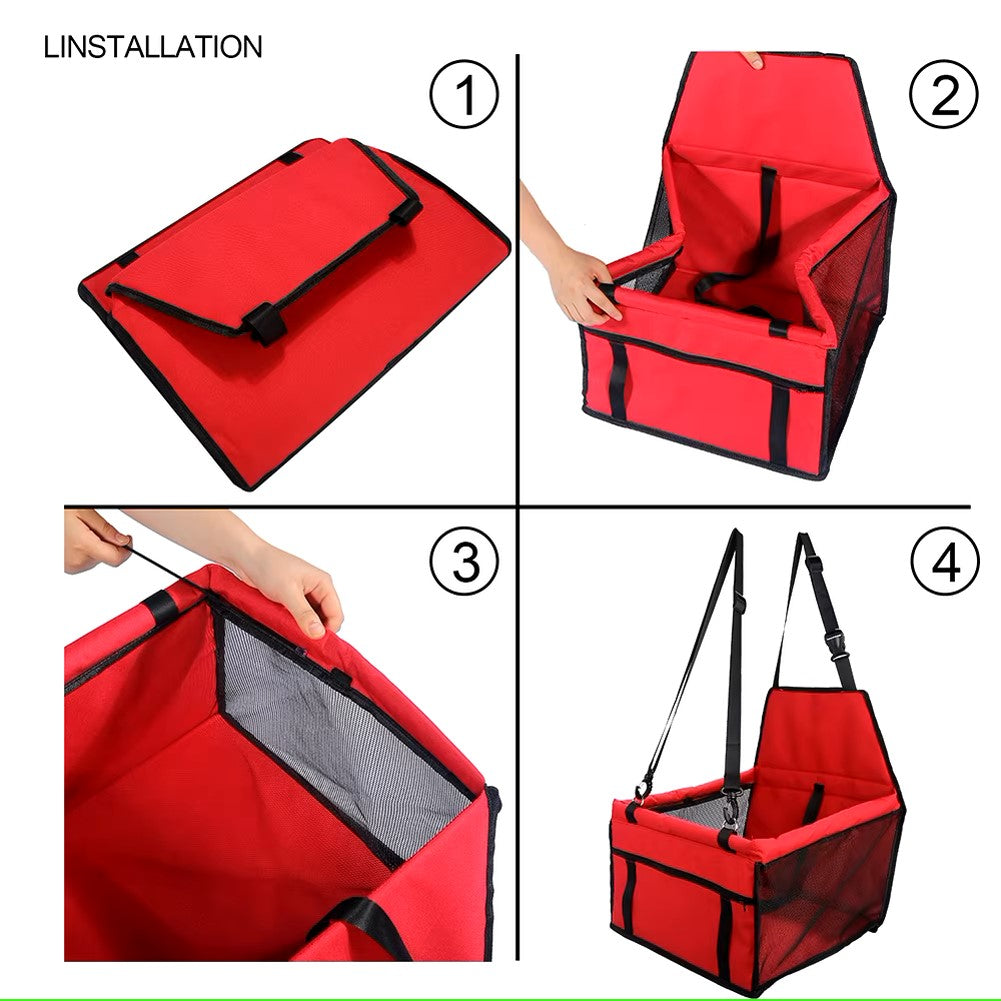 Cadeirinha para Carros para Transporte de Cães e Gatos até 10 Kg