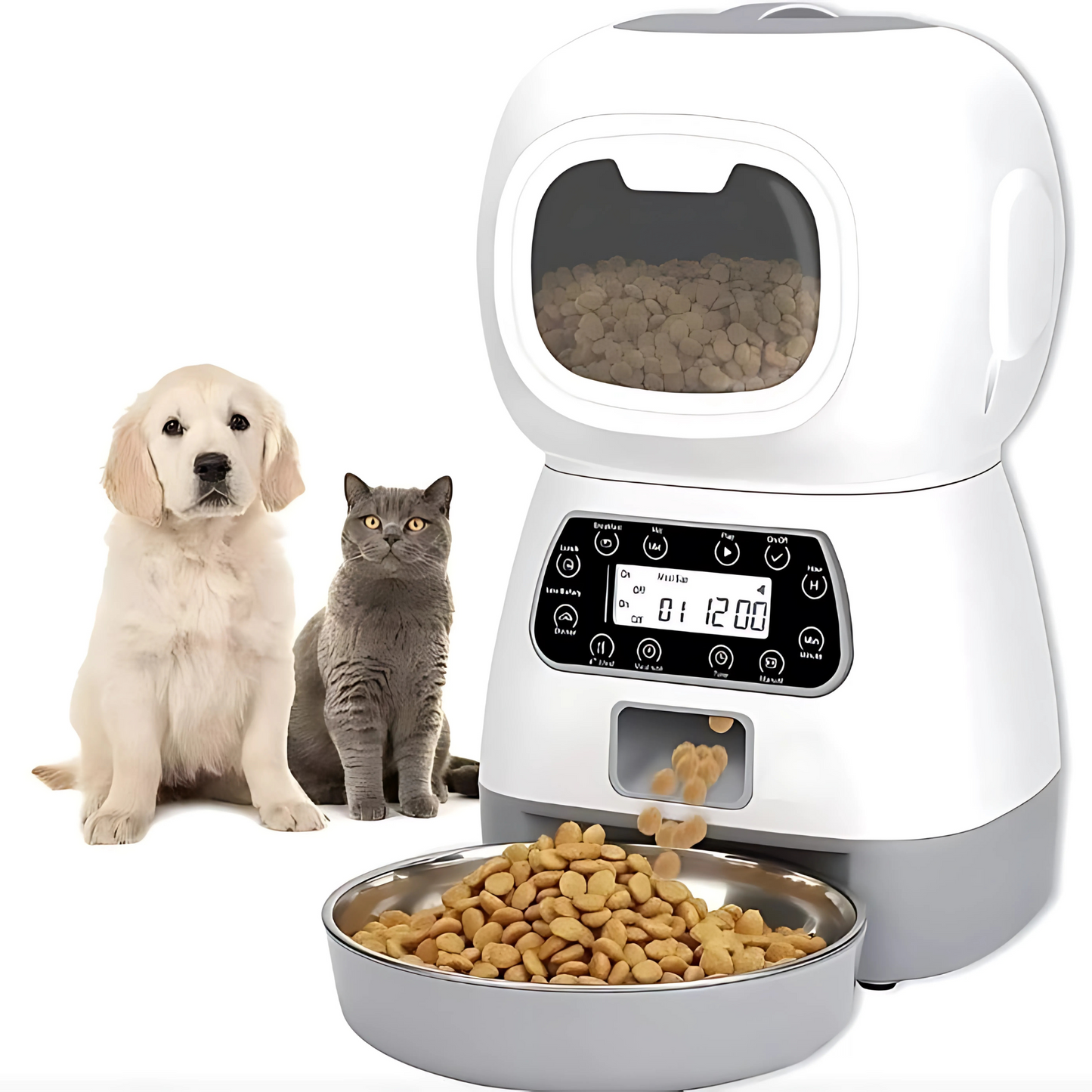 Comedouro Eletrônico para Cães e Gatos - 3,5 litros