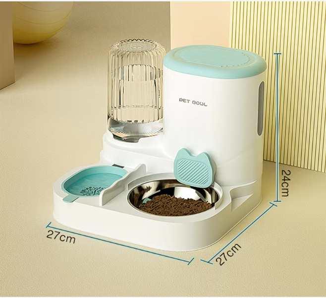 Comedouro e Bebedouro Automático para Cães e Gatos pequeno porte