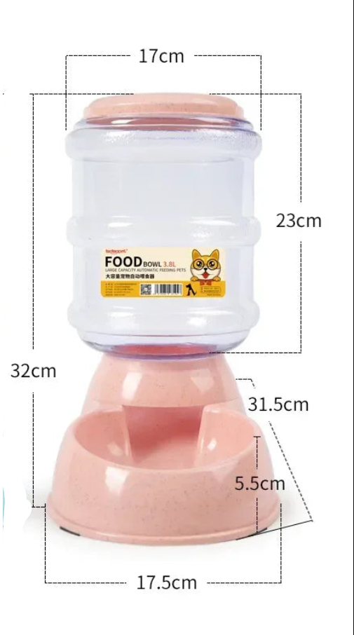 Comedouro Automático para Cães e Gatos - 3,8 litros
