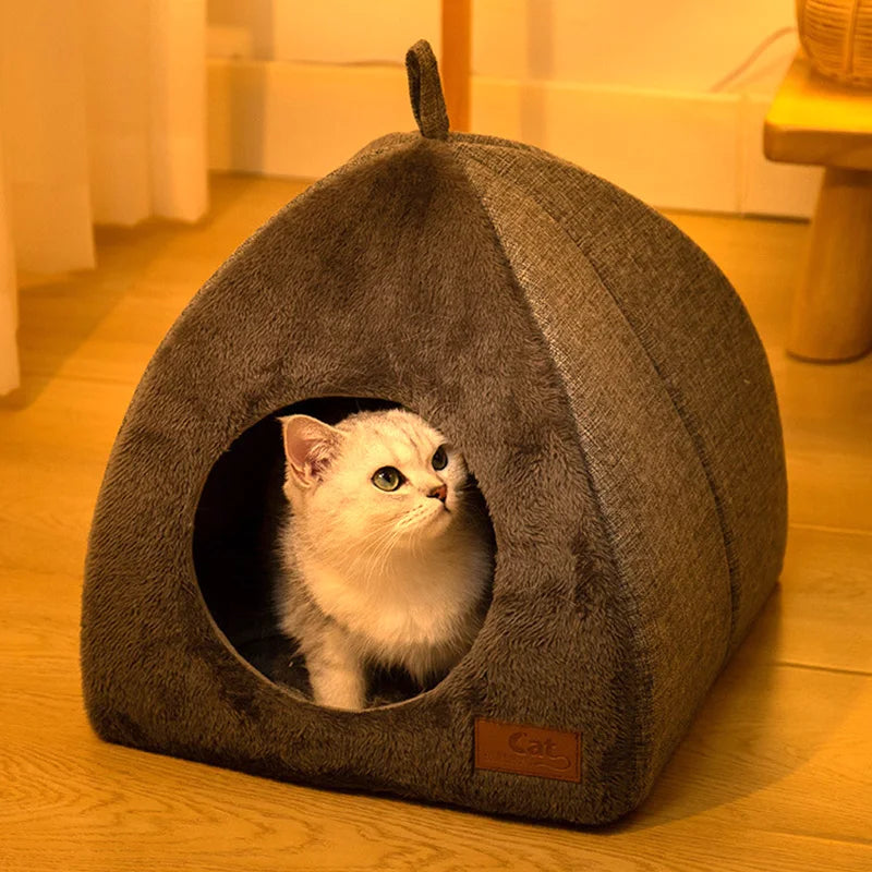 Toca em Veludo para Gatos