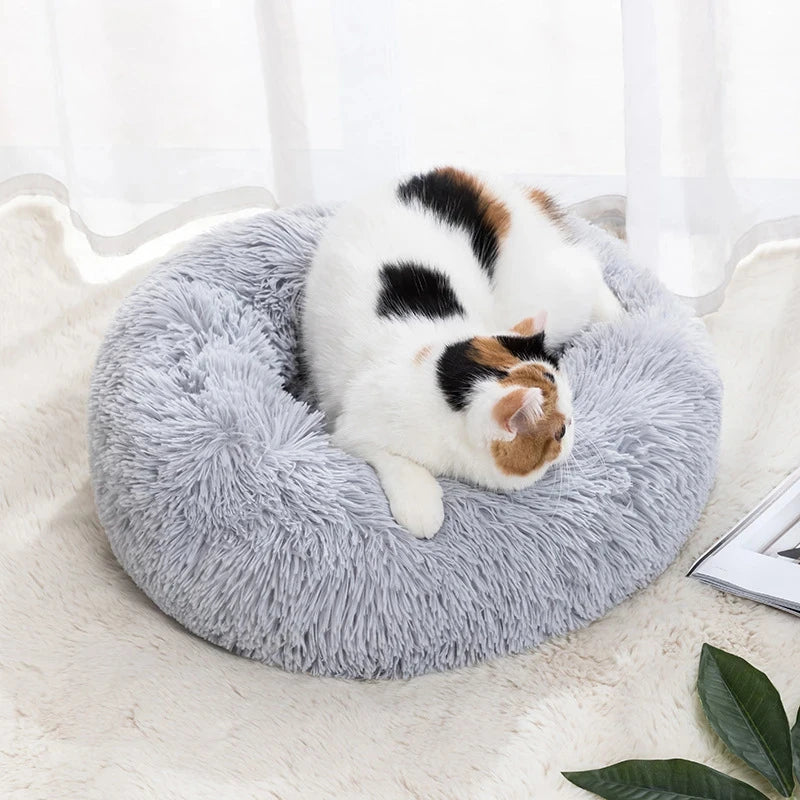 Cama Ninho de Pelúcia para Cães e Gatos