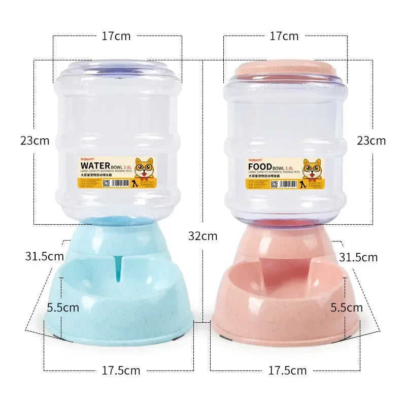 Comedouro Automático para Cães e Gatos - 3,8 litros