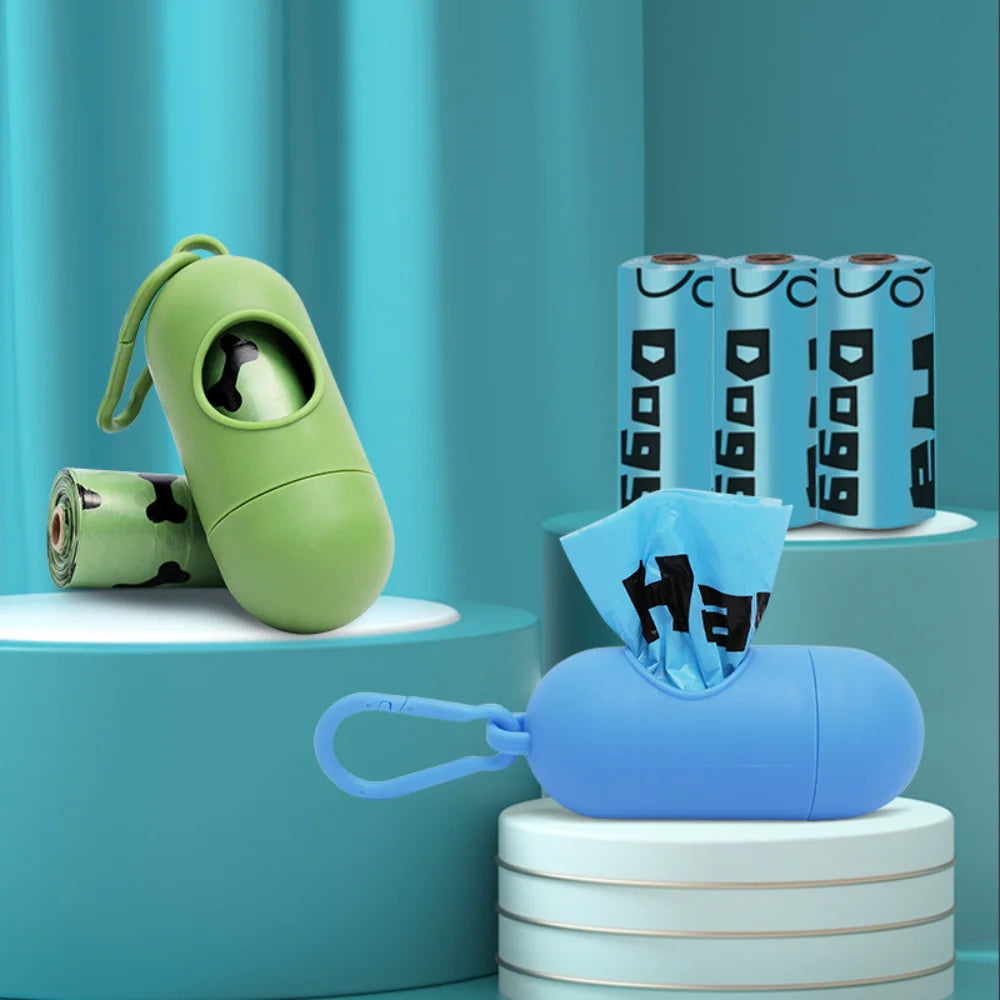 Porta Saquinhos Higiênicos em Formato de Cápsula - Poop Bag